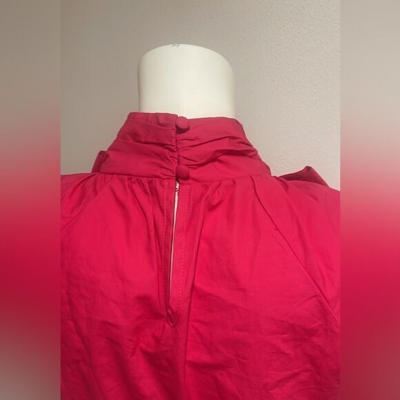 Zara poplin top with bow and Stretchy waist  Size XS - Picture 5 of 10